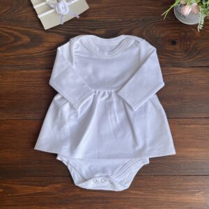 Боді-сукня - Білий